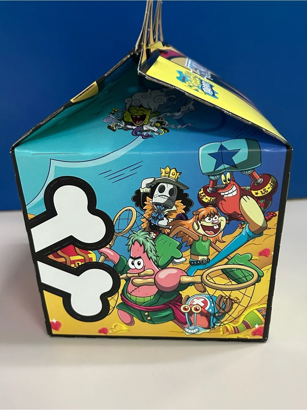 2026 McDonalds SpongeBob SquarePants x One Piece Plankton x Usopp Happy Meal Toy